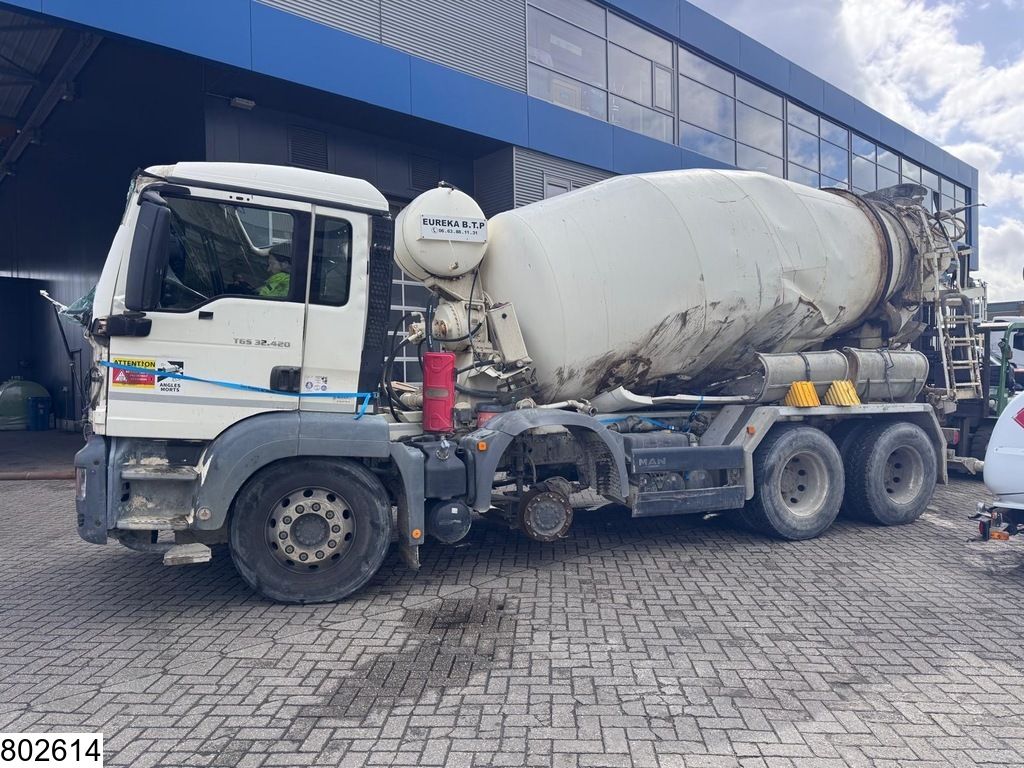 MAN TGS 32 420 8x4, EURO 6, Immer