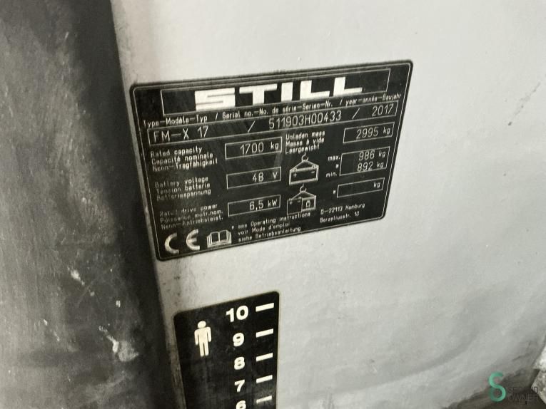 Reachtrucks Electric Still FM-X17 2017