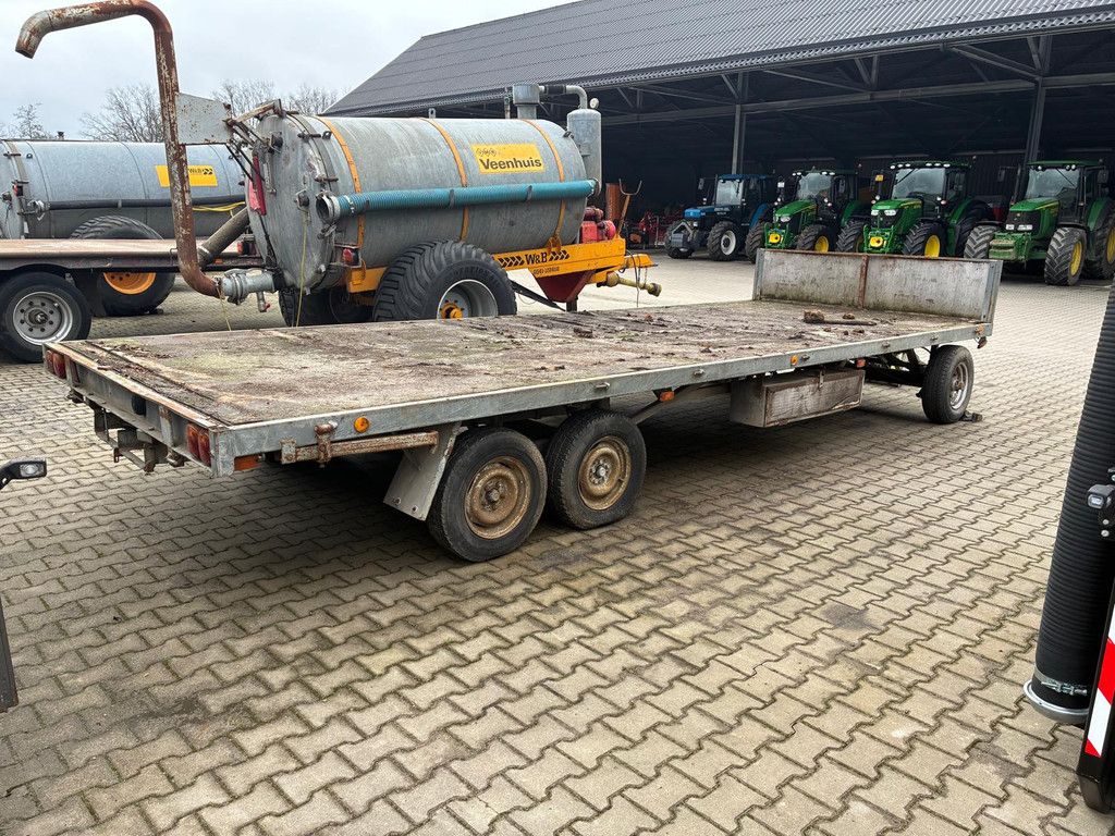 Merkloos Plattewagen/aanhanger