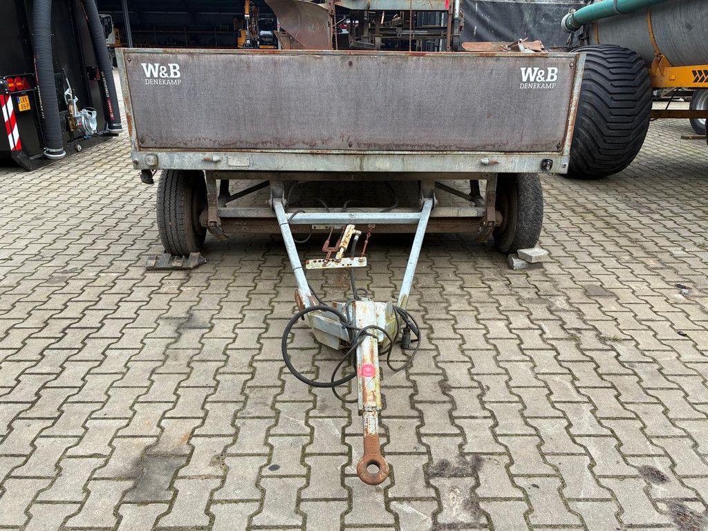 Merkloos Plattewagen/aanhanger