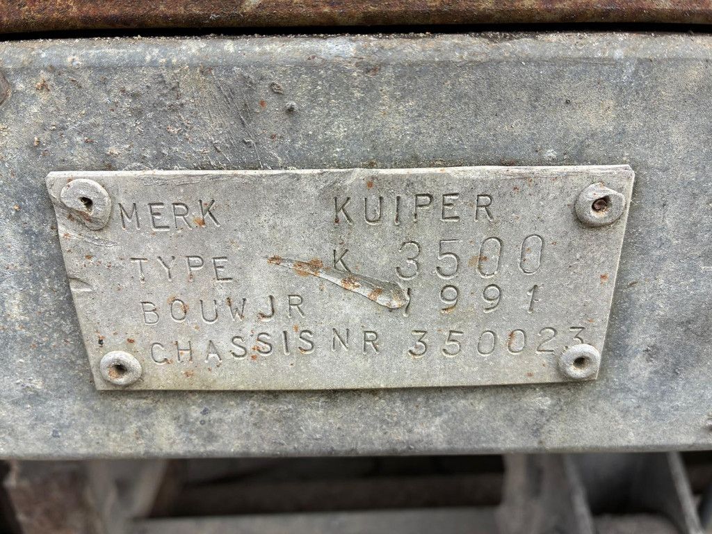 Merkloos Plattewagen/aanhanger