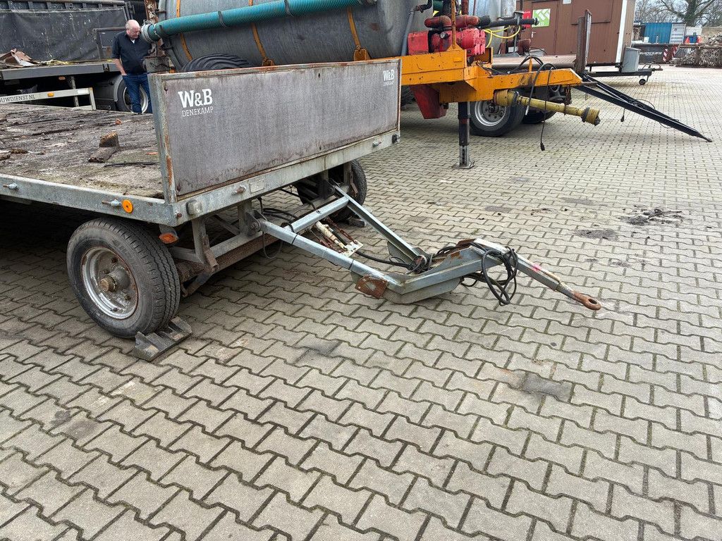 Merkloos Plattewagen/aanhanger