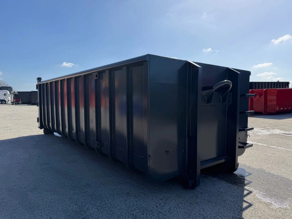 Sidalco 20m3 open container Franse deur RAL 7016