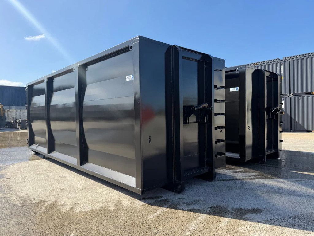 Alustahl HARDOX 40m3 open container