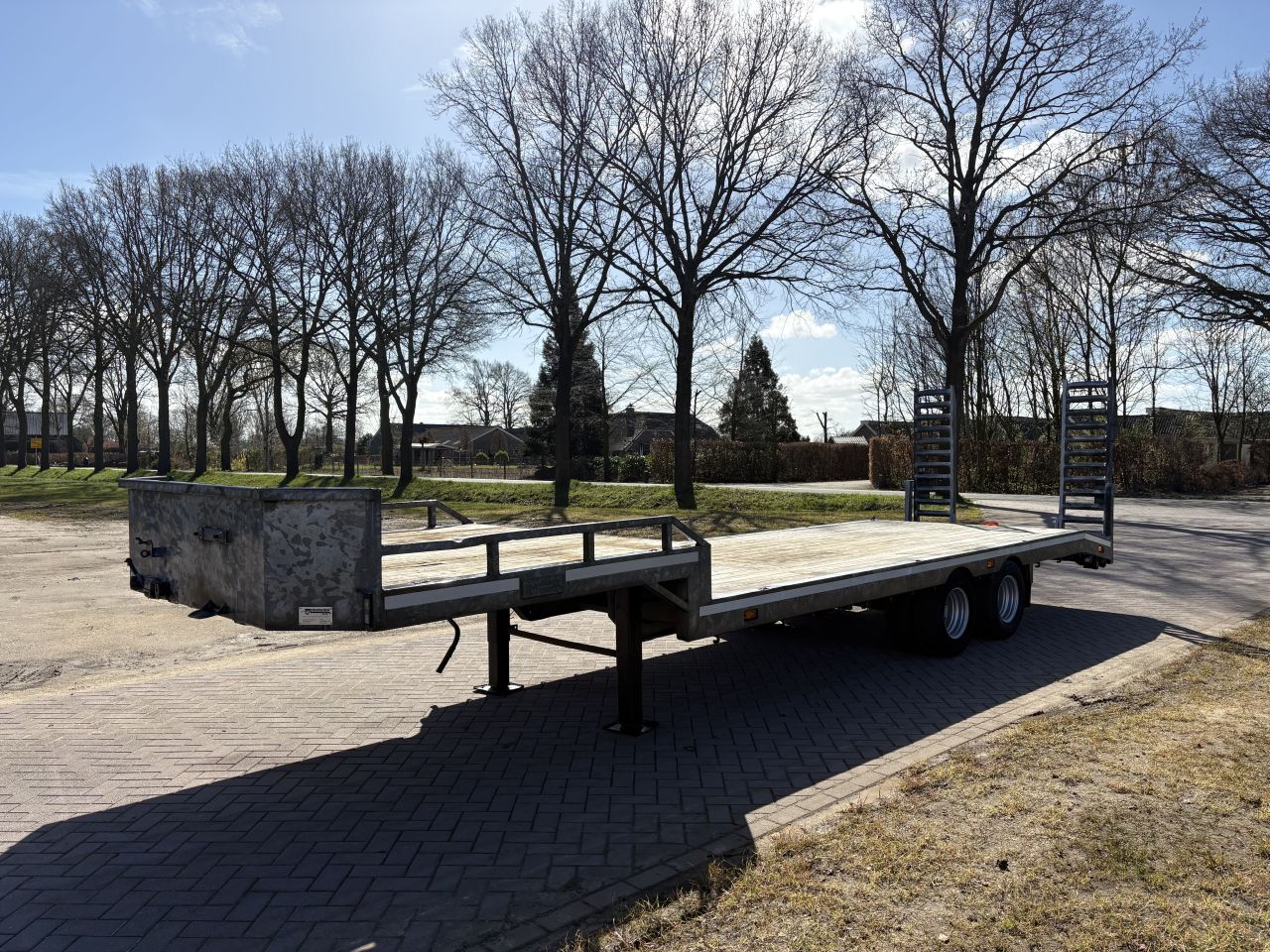 Be oplegger semi dieplader 10 ton Veldhuizen