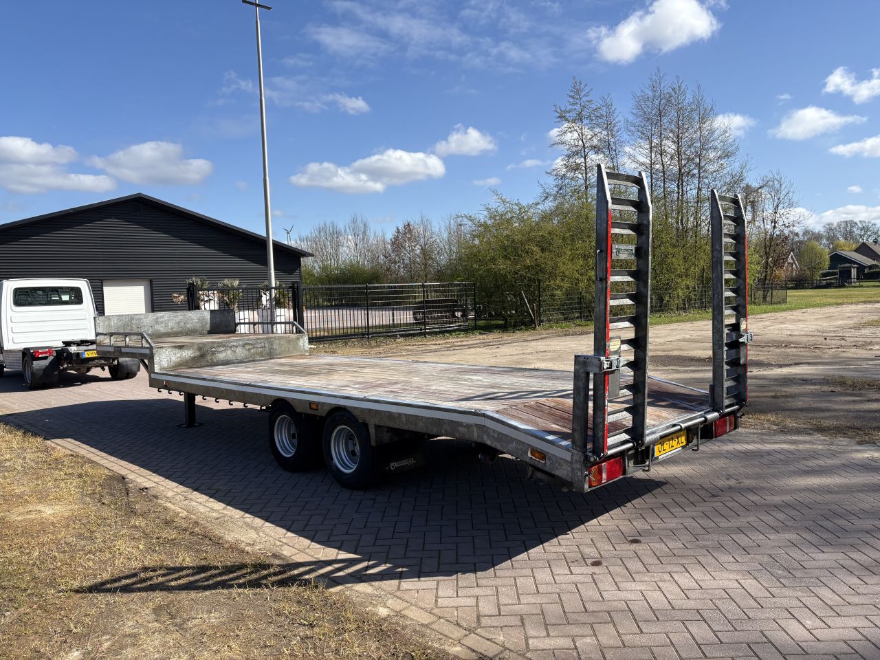 Be oplegger semi dieplader 10 ton Veldhuizen