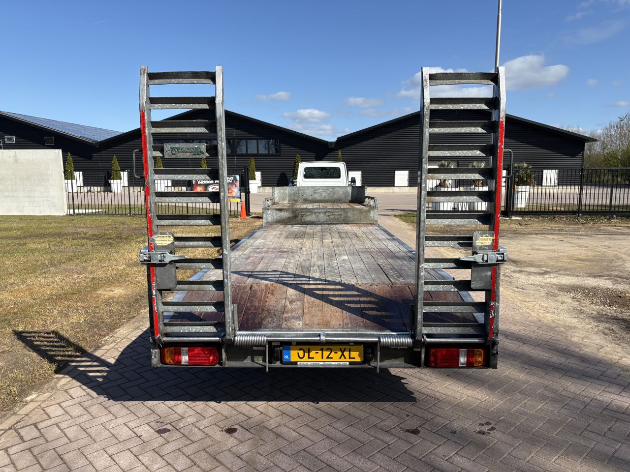 Be oplegger semi dieplader 10 ton Veldhuizen