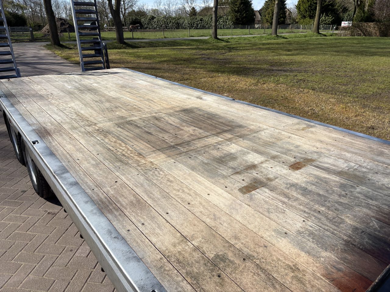 Be oplegger semi dieplader 10 ton Veldhuizen