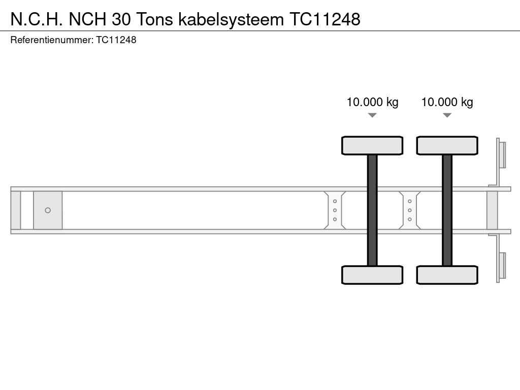 N.C.H. NCH 30-Tonnen-Kabelsystem TC11248