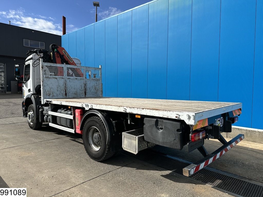 Mercedes Arocs 1830 EURO 6, Leaf spring, Hub reduction, Palfinger