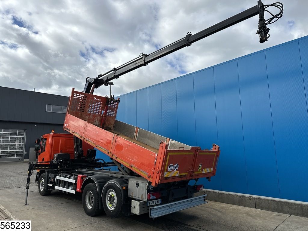 Scania G 410 EURO 6d, CNG, 6x2, Retarder, Hiab