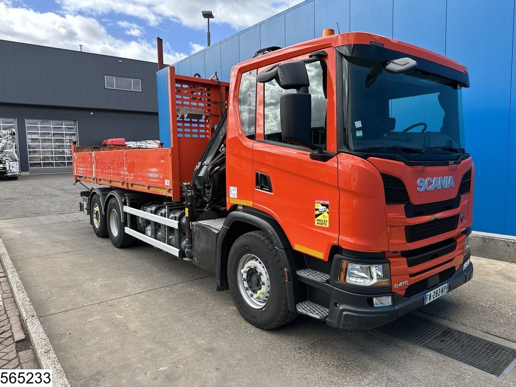 Scania G 410 EURO 6d, CNG, 6x2, Retarder, Hiab