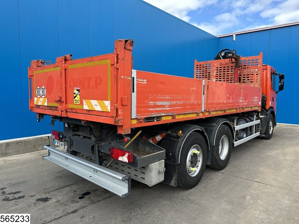 Scania G 410 EURO 6d, CNG, 6x2, Retarder, Hiab