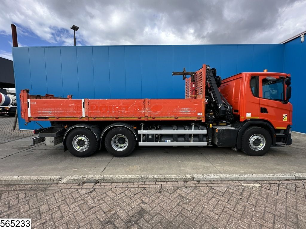 Scania G 410 EURO 6d, CNG, 6x2, Retarder, Hiab
