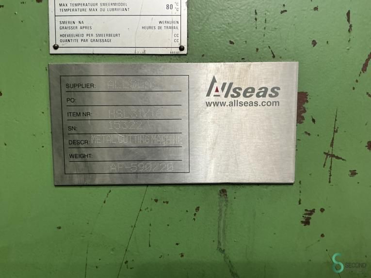 Sheet shears LVD HSL 3100x16mm 1988