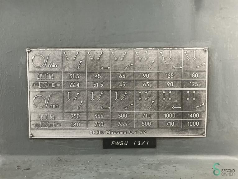 Milling machines Klopp FWSU 1300