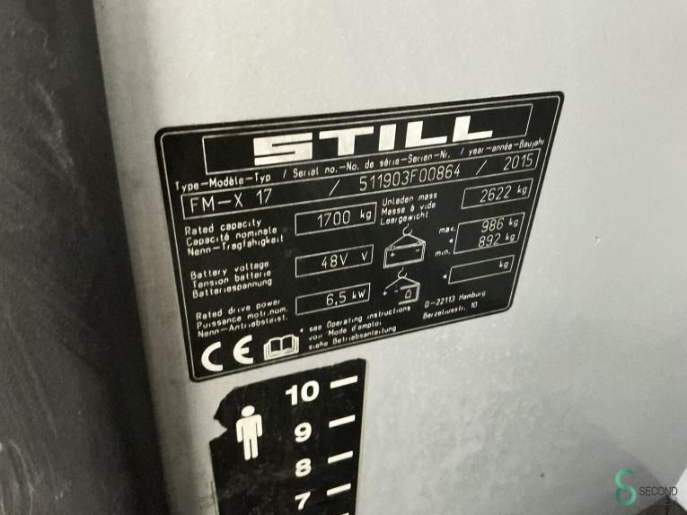 Reachtrucks Electric Still FM-X17 2015