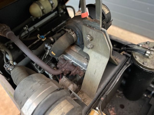 2x Doosan / Ingersoll-Rand 721 Lucht Compressor Diesel