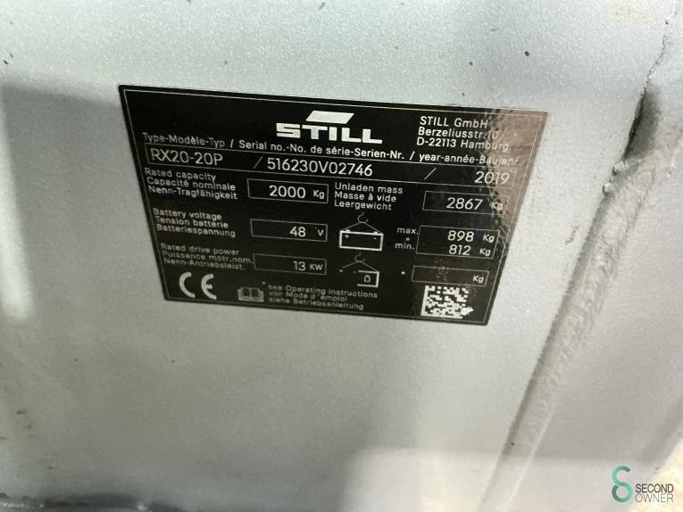 Forklifts Electric Still RX20-20P 2019 Fork positioner