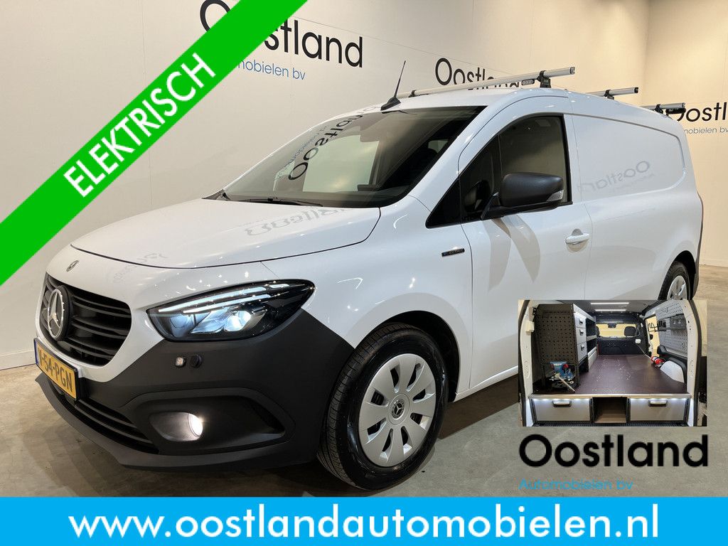 Mercedes-Benz eCitan L2 Pro 51 kWh / 100% Elektrisch !! / Servicebus / Modul-System Inrichting / Euro 6 / 220V. / Airco / Cruise Control / Camera / CarPlay / Trekhaak / LED / 6.850 KM !!