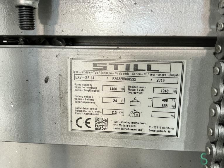 Stackers Electric Still EXV-SF14 2019 Triplex