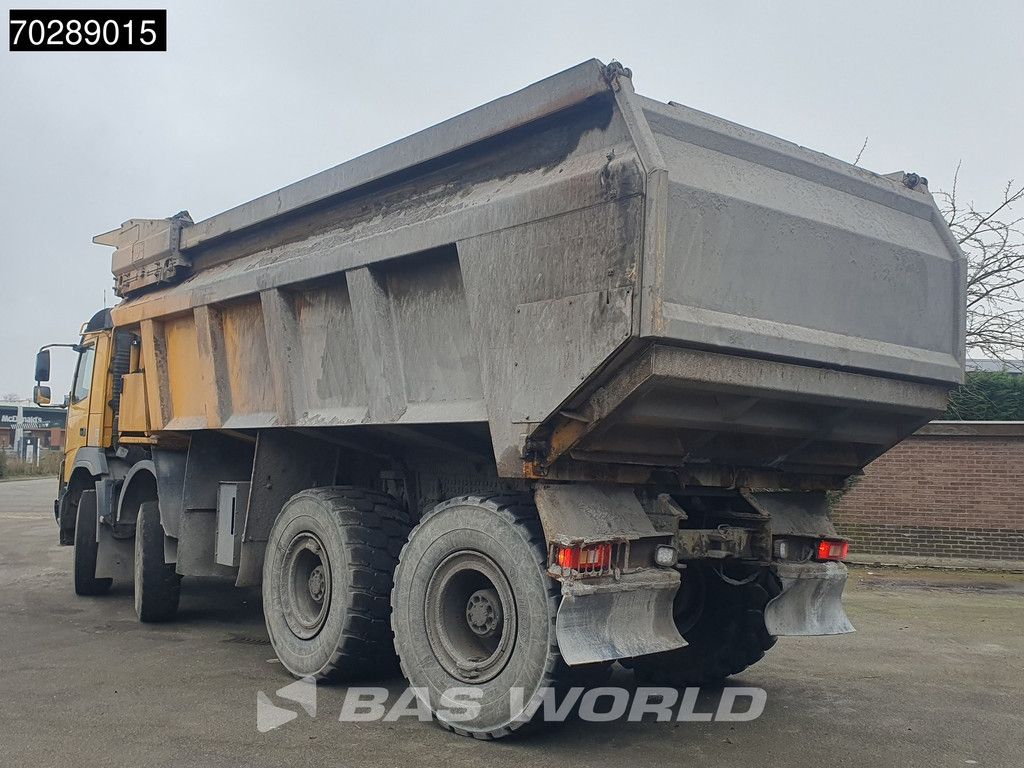 Volvo FMX FMX 520 8X4 32m3 AJK Pusher Big-Axle Steering-Axle Powertronic Euro 3