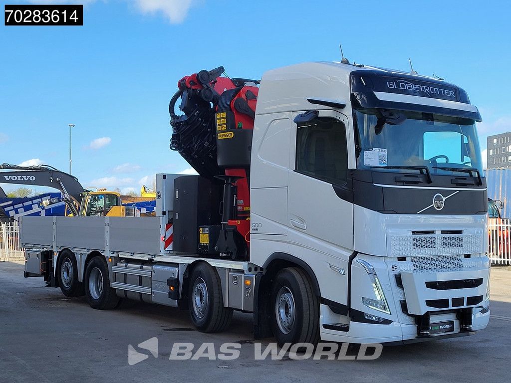 Volvo FH 500 8X2 NEW Palfinger PK92002 SH 8+6 JIB Crane 3.5t Winch Lift-Lenkachse Navi