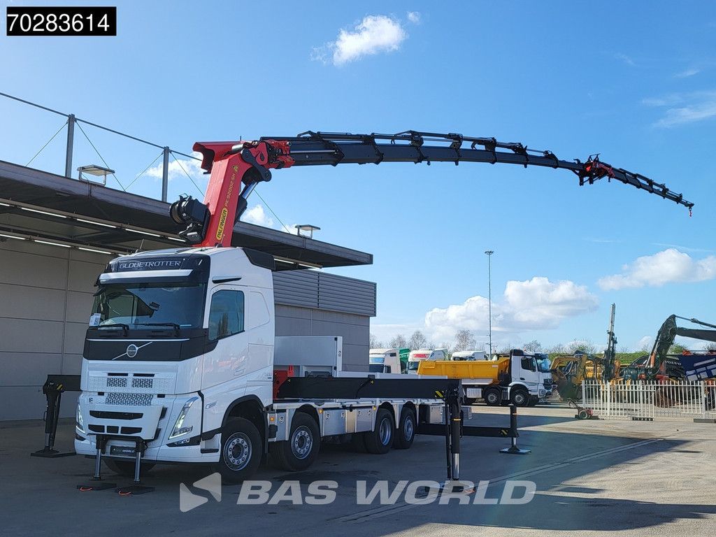 Volvo FH 500 8X2 NEW Palfinger PK92002 SH 8+6 JIB Crane 3.5t Winch Lift-Lenkachse Navi