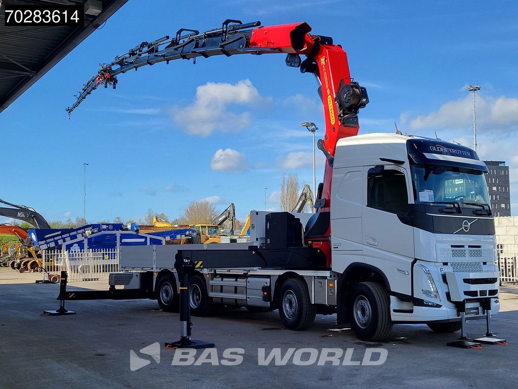 Volvo FH 500 8X2 NEW Palfinger PK92002 SH 8+6 JIB Crane 3.5t Winch Lift-Lenkachse Navi