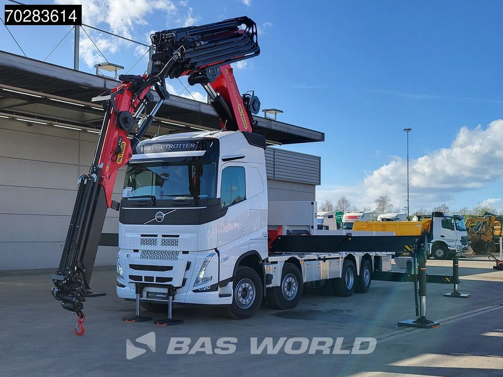 Volvo FH 500 8X2 NEW Palfinger PK92002 SH 8+6 JIB Crane 3.5t Winch Lift-Lenkachse Navi