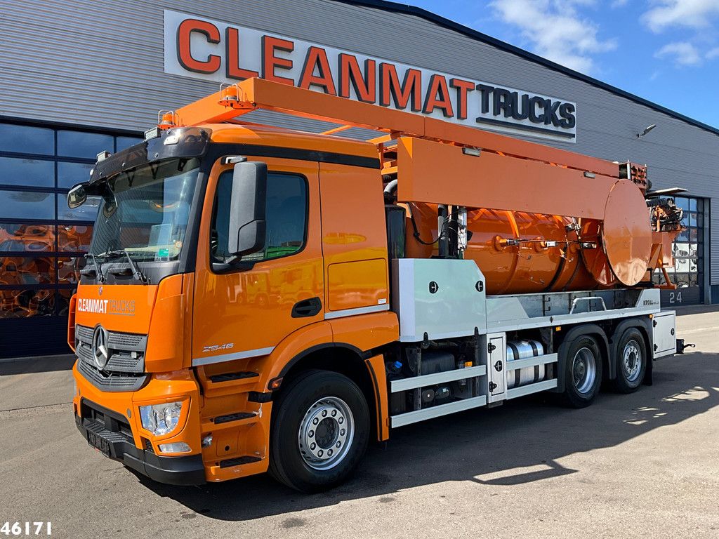 Mercedes-Benz Actros 2546 Euro 6 Kroll Combi kolkenzuiger