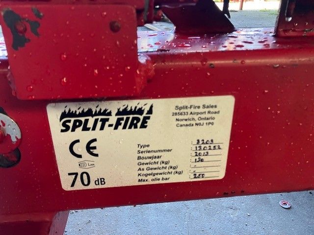 Gebruikte SPLITFIRE 3203 houtklover