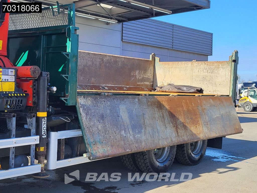 Volvo FMX 460 6X4 Palfinger PK24001-K Kran Crane 12m3 WAF tipper VEB+ Euro 5