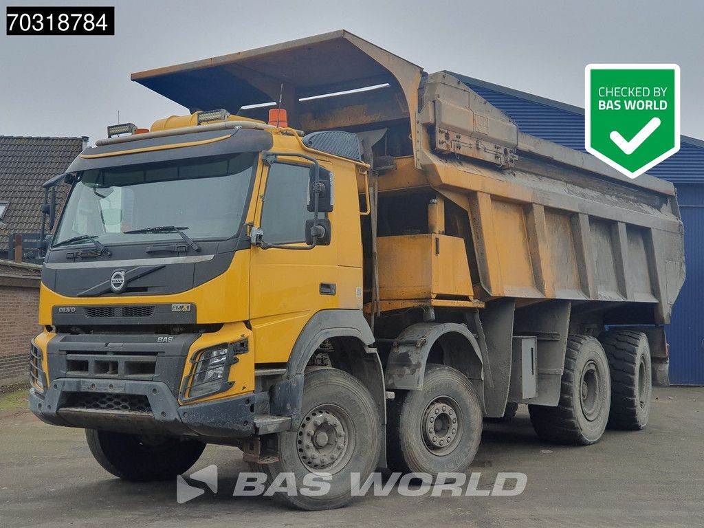 Volvo FMX FMX 520 32m3 AJK Pusher Big-Axle Steering-Axle Powertronic Euro 3