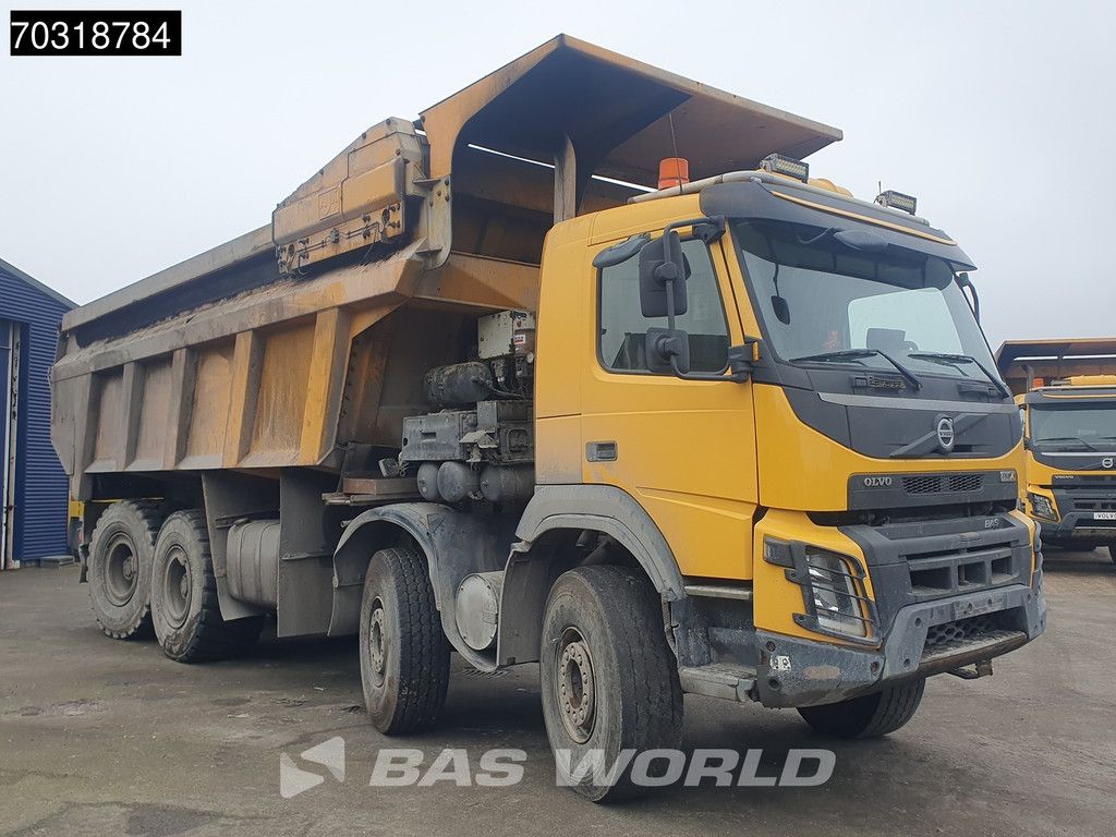Volvo FMX FMX 520 32m3 AJK Pusher Big-Axle Steering-Axle Powertronic Euro 3