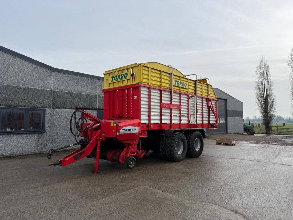 Opraap-Silagewagen Pottinger Torro 5100L 2007