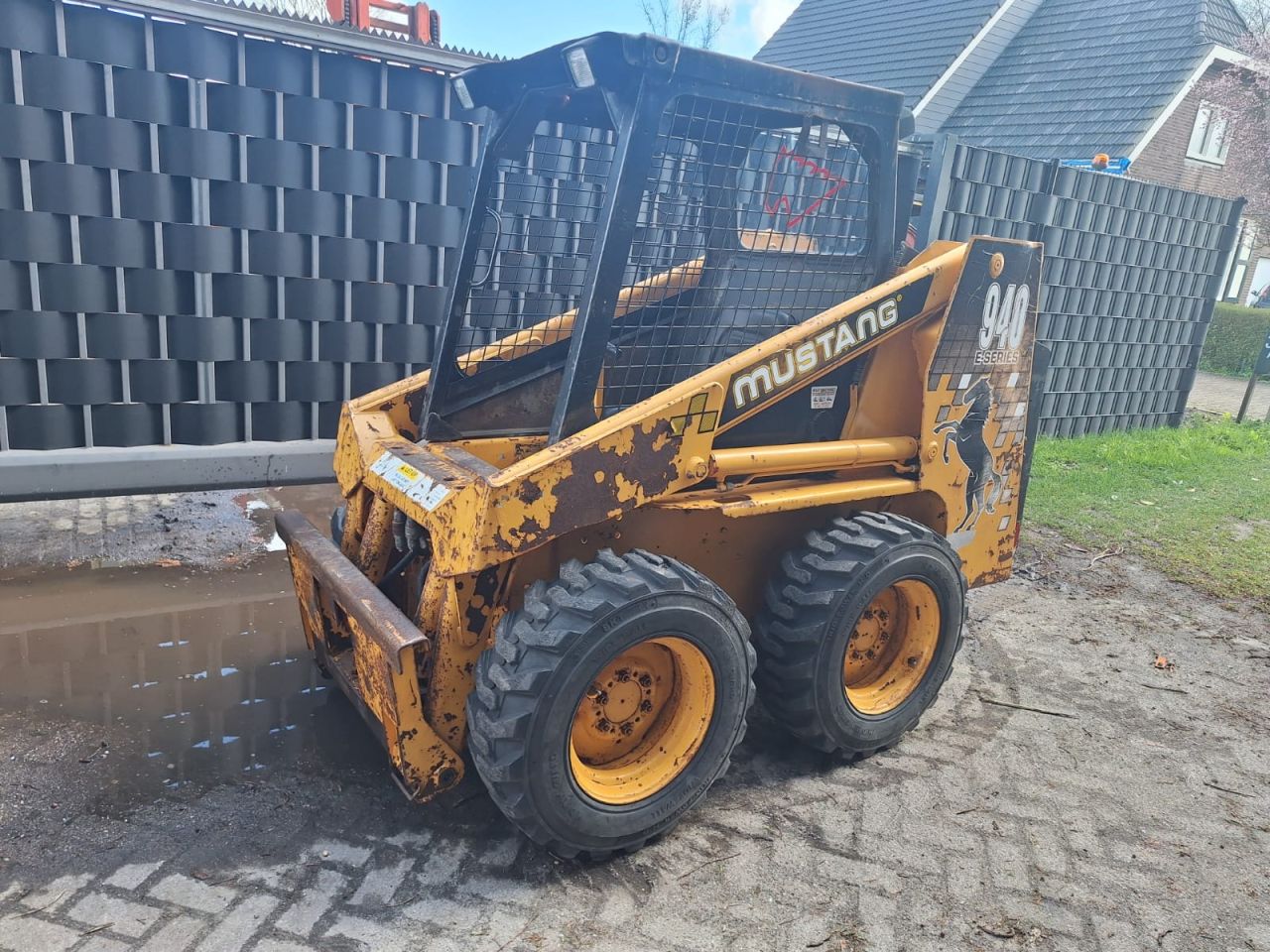 Schranklader Mustang 940 bobcat shovel gehlmax