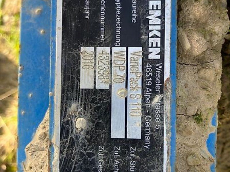 Lemken Vario Pack S120 WDP70 + Nockenring