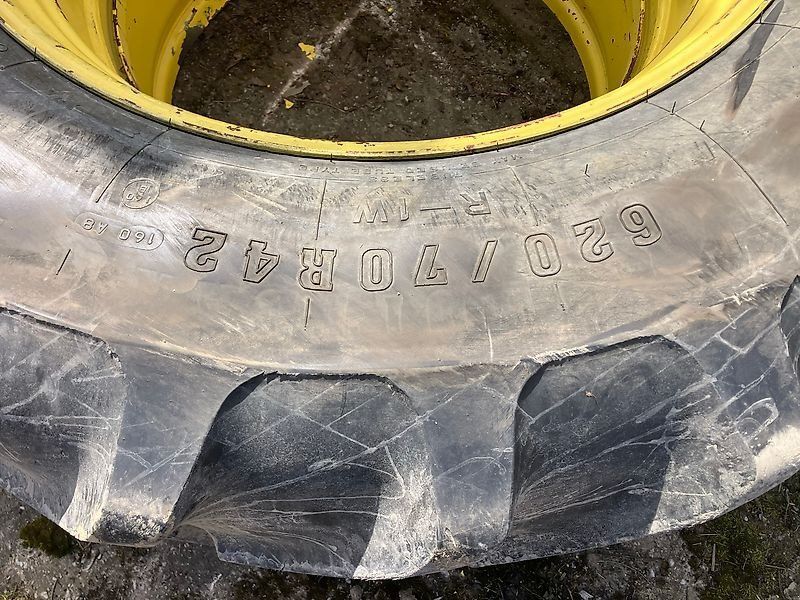 Zwillingsräder 620/70R42 passend an 38 Zoll Hauptrad