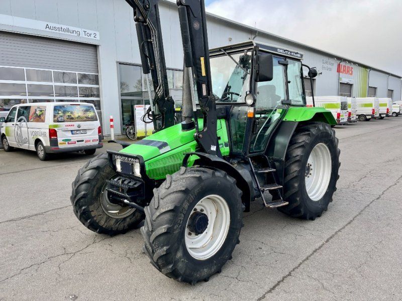 Deutz AgroXtra DX 4.47, BAAS Frontlader, Druckluft, 40 km/h