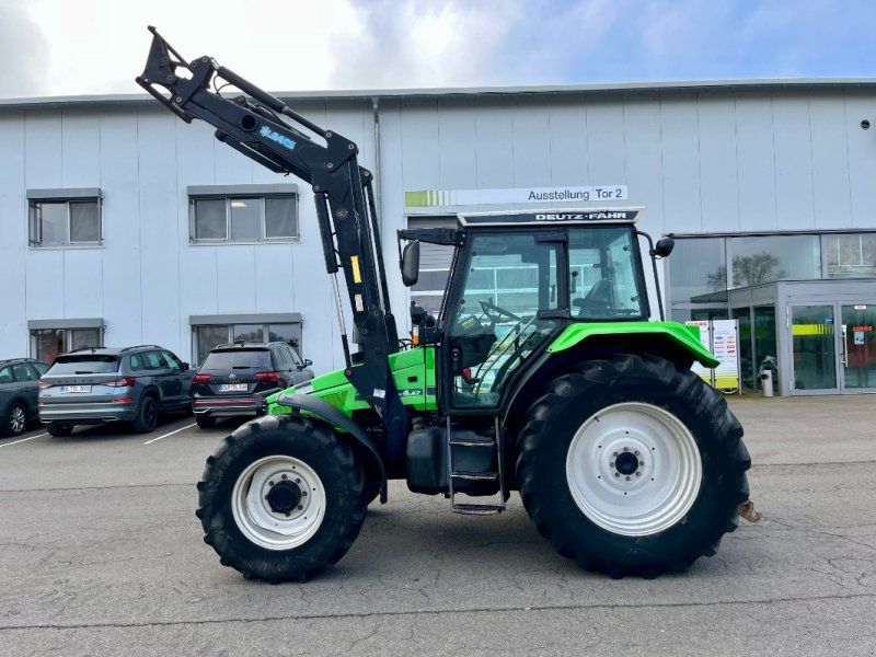 Deutz AgroXtra DX 4.47, BAAS Frontlader, Druckluft, 40 km/h