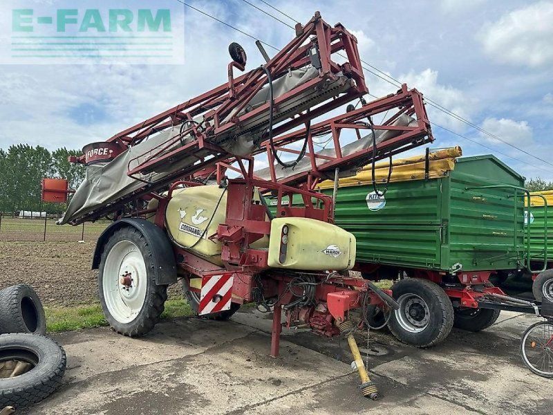 Hardi commander plus 2800 twin force vontatott légzsákos permetező