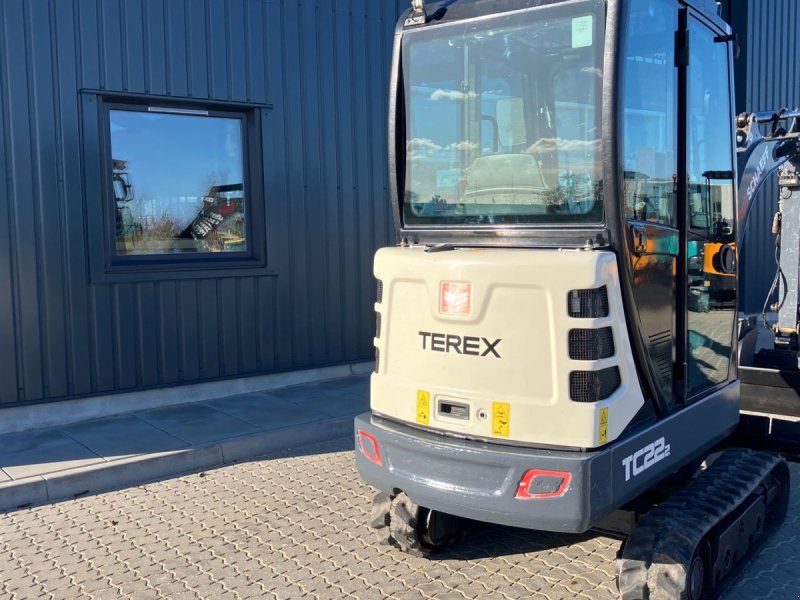 Terex tc22 TC22-2 lav timetal 1277 med 2 dører