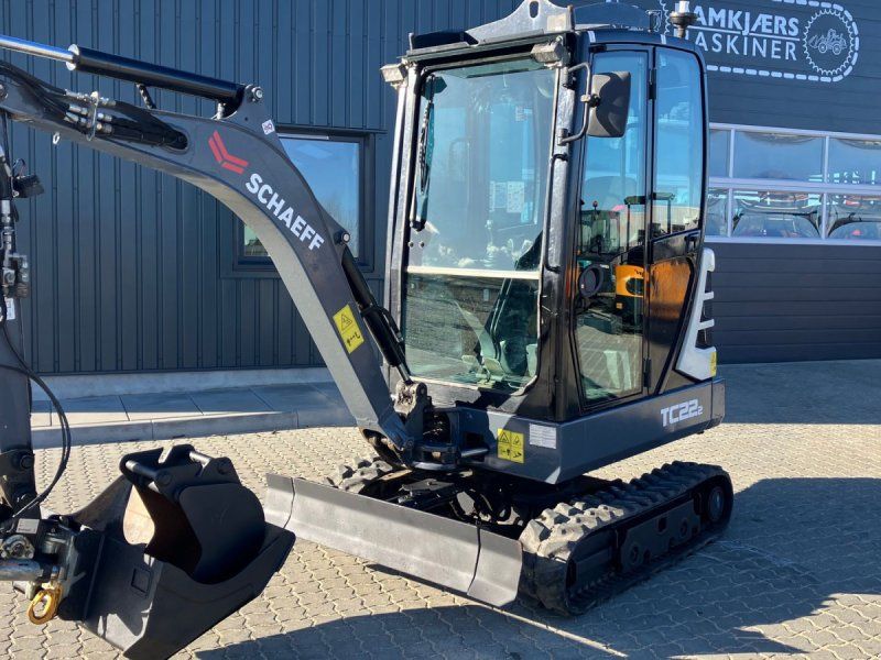 Terex tc22 TC22-2 lav timetal 1277 med 2 dører
