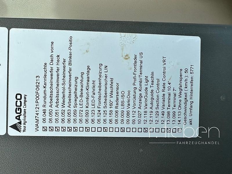 Fendt Vario 720 ( 722 724 ) S4 Profi Plus RTK