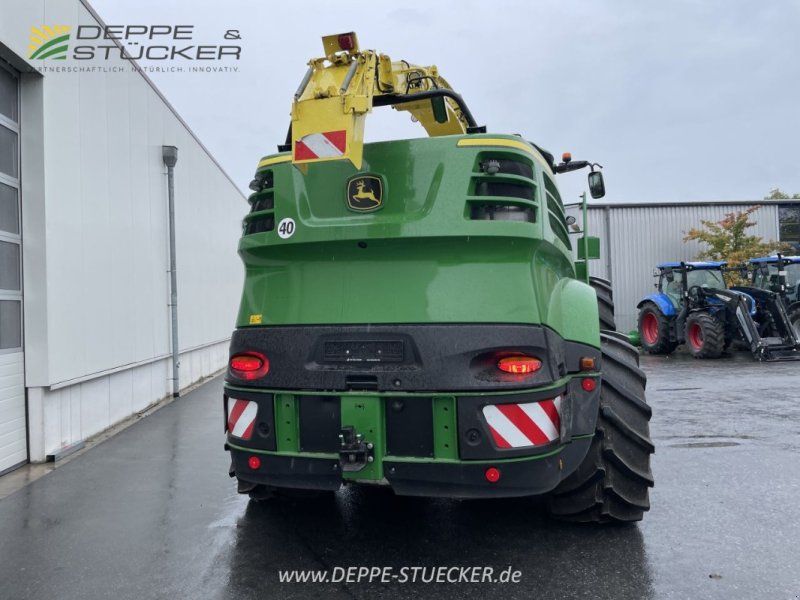 John Deere 8400i mit Kemper 375