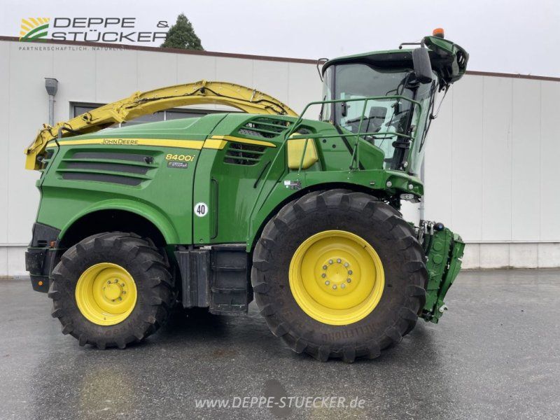 John Deere 8400i mit Kemper 375