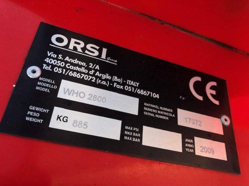 Orsi WHO 2800