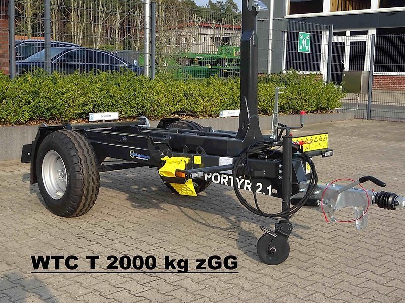 Haken 2000 kg 7000 kg zGG, Abrollkipper / anhänge