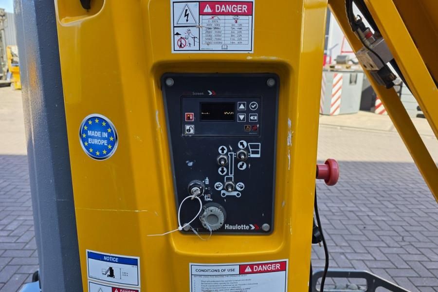Haulotte STAR 10 Electric, 10m Working Height, 3m Reach, 20